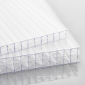 Polycarbonate Transparent Roofing Sheet, 10mm Hollow UV Blocking Polycarbonate Sheet